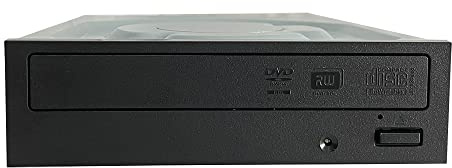 Digital Lite-On IHAS124 24X SATA CD DVD/RW Dual Layer Internal Burner Drive Writer - Black (Bulk – Drive only)