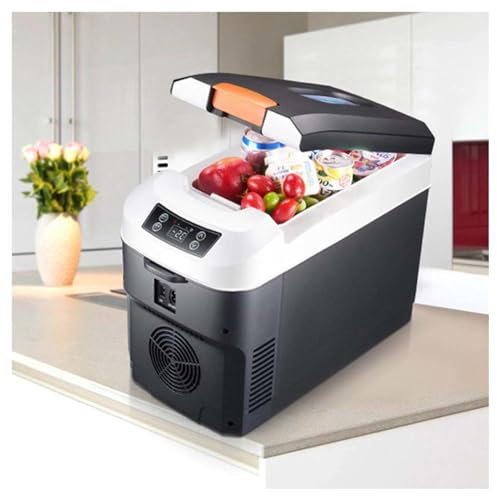 HAZARA Frigo Van AméNagé 12v Grande Capacité 10l ， Congelateur Mini éCran Tactile Intelligent, Chaud Et Froid RéGlable ， Mini Frigo Camping Convient Aux Voitures Et Aux Maisons