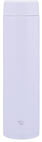 Zojirushi Mahobin SM-GS72-VM Stainless Steel Mug Water Bottle, 720ml Screw Type, Dishwasher Safe, Seamless Tub, Only 2 Cleaning Points, Icy Purple