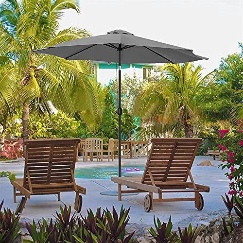 ASerZenith Parapluie de Soleil pour Patio, extérieur, Plage, Camping, pêche, Pliable, Protection Anti-UV, étanche