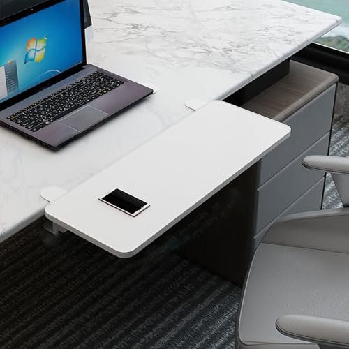 Chaoyilian Prolunga da Scrivania Pieghevole,Prolunga ergonomica per scrivania,Piattaforma di Estensione per scrivania Pieghevole,Pieghevole,Forte capacità Portante,per Scrivanie,Librerie E Tavoli