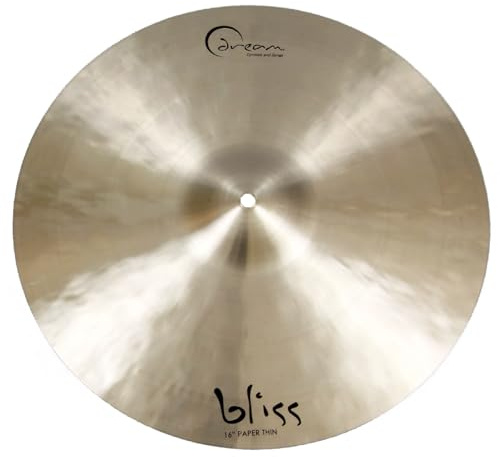 Dream Cymbals and Gongs BPT16 Bliss Paper Thin Crash Cymbal - 16 inch