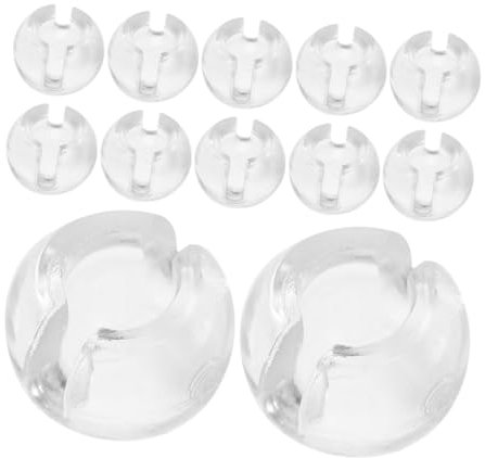 TOPPERFUN 20pcs Vertical Blind Accessories Beaded Chain Stopper Kit Blinds Beaded Chain Cord Connectors Roman Roller Shades