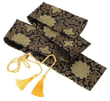 KOMBIUDA Chinese Tai-chi Swords Pouch Silk Pouch Cover Traditional Martial Arts Storage Case