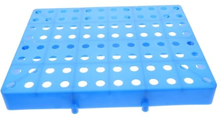 Toyvian Separadores De Estantes De Plástico De 40x30x5 Cm Diseño De Rejilla Para Ventilación, Almohadillas Impermeables Para Almacenamiento, Palets Ligeros Para Sótanos y Cocinas