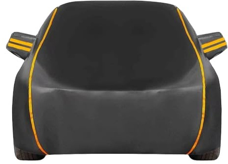 Waterproof Car Cover For Jaguar XF Car Cover,Four Season Outdoor All-weather Protective Cover Full Covers Durable Breathable Rain Snow UV Dustproof Scratch Resistant
