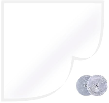 Film isolant pour fenêtre - Isolation thermique robuste et coupe-vent - Pour temps froid et hiver - Pour l'intérieur et l'extérieur - Pour l'intérieur et l'extérieur - Maison - Terrasse - Grenier