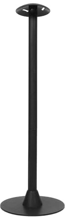 Milisten Pied de Parasol Réglable 38-71 CM en Acier Inoxydable Barre de Support Télescopique Anti-Affaissement pour Housse de Mobilier de Jardin Support pour Terrasse et Table Extérieure