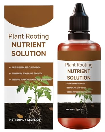 Attivatore delle Radici delle Piante,Stimolante per Talee da 60 ml | Soluzione Liquida Attivante per Piante e Fiori - per Propagazione Domestica Terriccio da Interno Pothos Monstera Philodendro