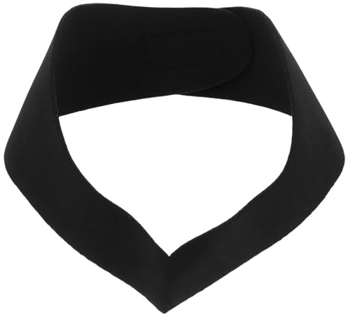 Veemoon Fascia per Orecchie da Nuoto in Neoprene Regolabile e Adulti, Protezione Auricolare per Sport Acquatici, Fascia da Immersione e Yoga Nero Taglia