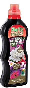 Concime Liquido Flortis Energy per Gerani e Piante Fiorite da 1LT