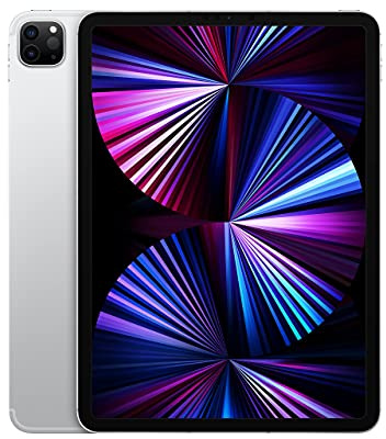 Apple iPad Pro 11 (3rd Gen.) Wi-Fi + Cellular, 2 TB - Silber (Generalüberholt)