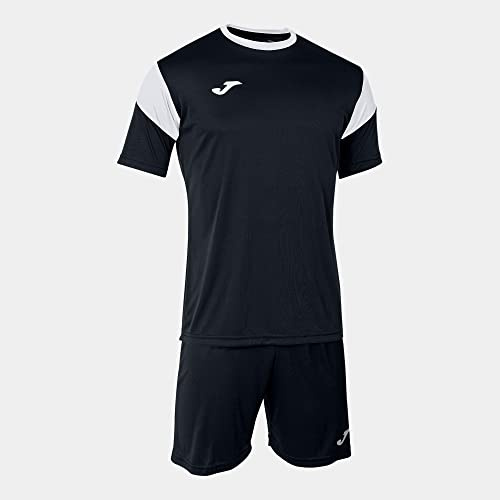 Joma - Conjunto Deportivo, 8XS - 3XL - Camiseta Manga Corta Cuello Redondo y Short con Cintura Elástica y Cordón - Phoenix