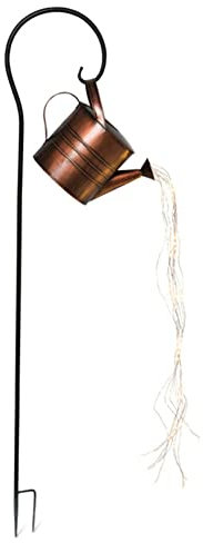 Arrosoir solaire d'extérieur - Lampe décorative pour jardin - Lampe de jardin - Lampe de cascade