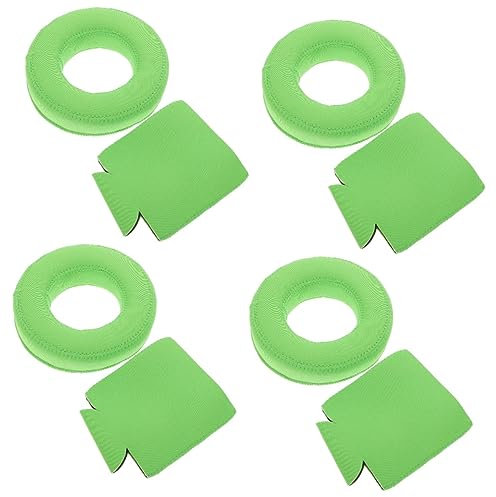 Toyvian 4juegos Flotador Portavasos De Neopreno para Bebidas Soporte Inflable para Fiesta La Piscina para Playa Lago y SPA Ligero y Reutilizable para Mantener Tus Bebidas Flote