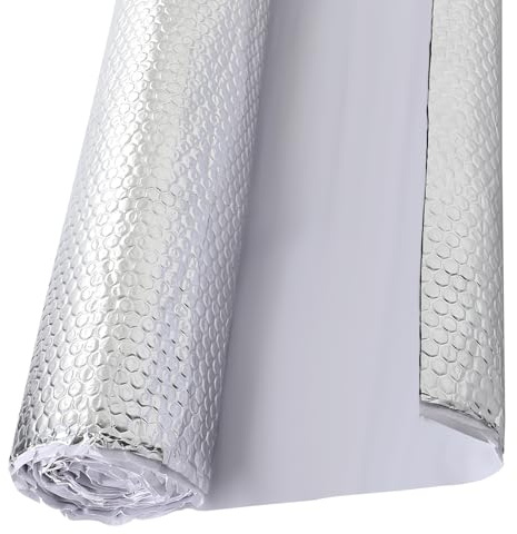Sleeleece 2mm 2qm Alubutyl Anti Dröhn Dämmmatte selbstklebend Auto Dämmung - KFZ Lärmschutz, Schalldämmung und Schallschutz