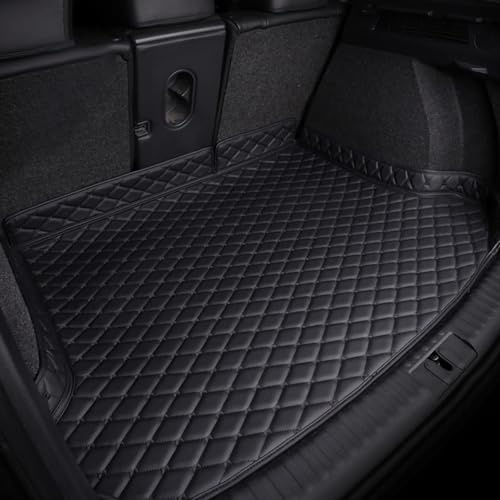 SNMHH Car Boot Mats for TOYOTA Prius 2012-2015 2016 2017 2018 2019 2020 2021 2022 2023 2024 Trunk Carpet Protection Pad Waterproof Anti-wear Liner Artificial Leather Auto Interior Accessories