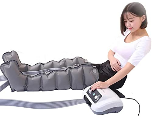 Bein-Kompressions-Massage-Stiefel 21 - elektrisches Lymphdrainage-Massagegerät für Durchblutung, Arm- und Taillenwickel, Fußknöchel, Wadenschmerzlinderung, Entspannung