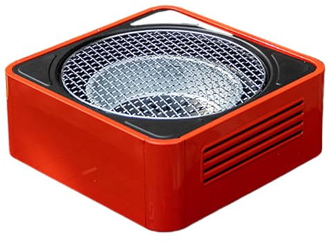 Barbecue da tavolo per affumicatura – Barbecue portatile da campeggio – Forno a carbonella portatile per campeggio all'aperto – Forno a carbonella per casa, barbecue da campeggio