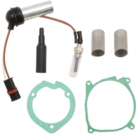 JUUDDENPARTS 252069011300 12V Glow Plug Heater Repair Parking Heater Maintenance Kit, Replacement for Eberspacher Espar Airtronic D2 D4 D4S, Replaces 252069100102