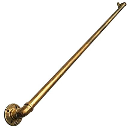 Corrimano in bronzo vintage per scale interne/esterne Tubo in ferro battuto a parete Accesso diretto alla scala Ingresso di casa Accesso seminterrato - Elegante soluzione di sicurezza