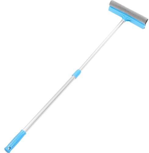 Homoyoyo Tergivetro Doppia Faccia Silicone in Plastico Allungabile e Manico Facile da Usare Pulisci Vetri Portatile per Cucina e Soggiorno