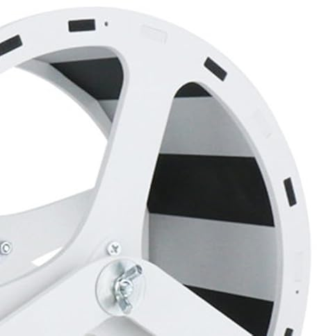 Generic Robust Hamsterhjul med Stativ för små Husdjur, Miljövänlig PVC-träplastskiva Tyst Hamsterträningshjul (Typ 6 Diameter 24 cm/9,4 tum)