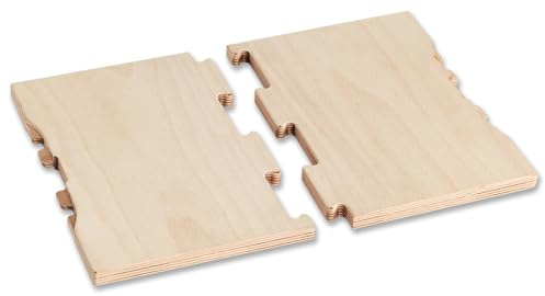Sortimo 1554586 1000010159 L-BOXX 100.001.0159 Mobile Arbeitsplatte (L x B x H) 434 x 328 x 15mm, Braun, (L x B x H) 434 x 328 x 15 mm