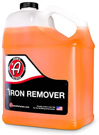 Adam's Iron Remover (Gallon) - Iron Out Fallout & Stop Rust Remover Spray for Car Detailing Removes Iron Particles in Auto Paint, Wheels, Motorcycle, RV & Boat - Use Before Clay Bar, Wax or Car Wash