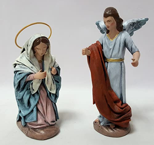 Arte Pesebre - Anunciación a la Virgen, para Figuras de 12 cm