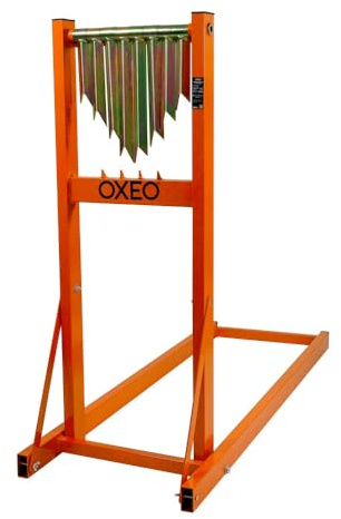 Oxeo Chevalet de sciage pliable à griffes – chevalet pour couper du bois - porte-bûches pour coupe – charge max 150kg