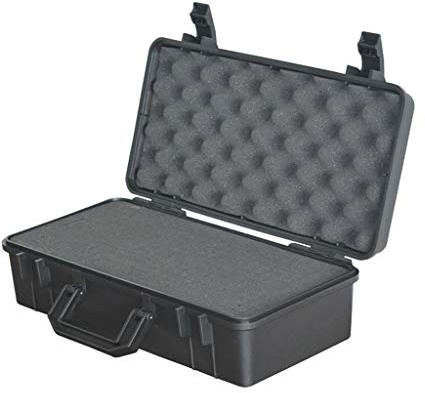 MBROS Hard Shell Tool Case Weatherproof/Shockproof Plastic Toolbox Portable Small Equipment Case for Instruments Accessories Transport Box