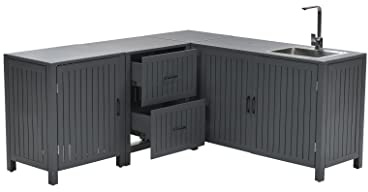 Gardissimo Outdoorküche Rudolf aus Aluminium