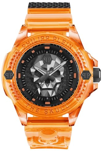 Philipp Plein $Kull Scuba DUBA Edition Unisex-Armbanduhr Analog Quarz Silikon