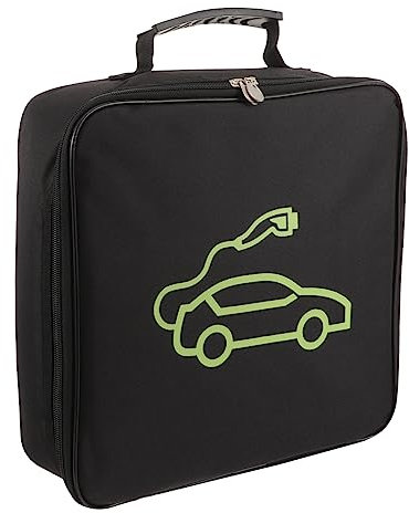 TINEASUR Handheld Ev Charger Bag Car Charger Cable Storage Bag Water-resistant Cord Organizer