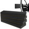 MINISOISO Protezioni da Parete per Garage, 4PCS Protezione Auto Garage Muro,Protettore per Pareti di Garage,Protezione Auto Garage Autoadesiva Schiuma per Auto Garage e Parcheggio,10 x 30 x 3 cm,Nero