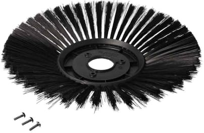 ensipart Seitenbesen für Handkehrmaschine kompatibel mit Kärcher 2.884-971.0 28849710 Tellerbesen mit langen Borsten Ersatz-Seitenbesen für Kehrmaschine S 500, S 530, S 550 und S 650