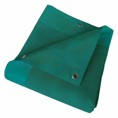 Lona de Ocultación Microperforada 2,5x3 m Verde - Garantía de 5 años TECPLAST - MP460BV - Lona de PVC Permeable