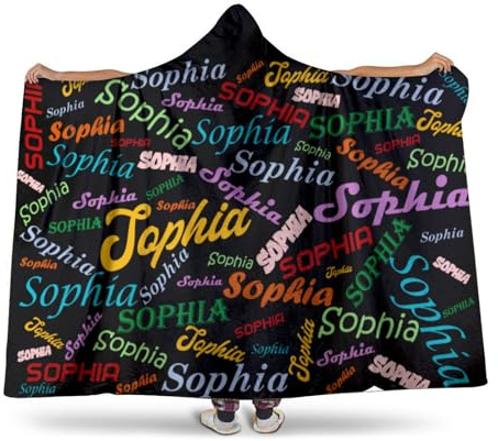 Personalisierte Hoodie Decke Selbst gestalten mit Bild Text kuschelpullover Damen kuschel Flauschige Flanell oversized hoodie blanket Erwachsene cozy plaid pulli decke sherpa hoody Geschenk