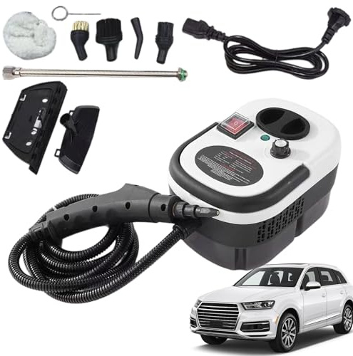 Pulitore A Vapore Portatile | 6 Livelli Alta Pressione Riscaldamento Rapido Potente 2500W - Strumento per Cucina e Bagno | Per Auto Cucina Interni Finestre Grasso E Sporco
