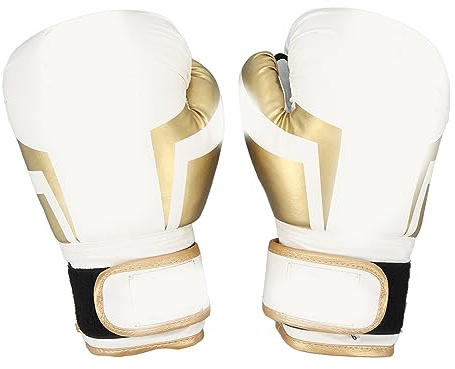 Boxhandskar, uppblåsbara, andas, med för taekwondo, karate, kampträning, vitt guld
