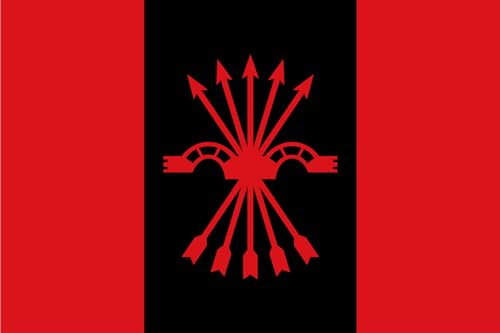 Durabol Bandera Falange Española de las JONS 150 x 90 cm Satén