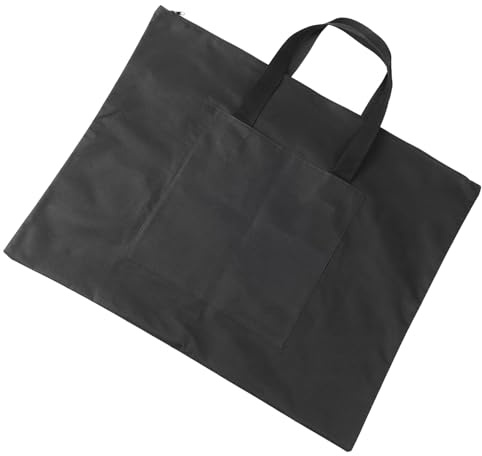 Estuche para Portafolios de Arte, Tablero de Pintura de Dibujo A2, Bolsa de Almacenamiento, Estuche de Transporte de Documentos, con Correa Ajustable y Cremallera