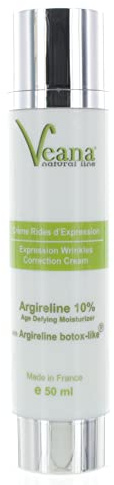 Argireline 10% Creme (50ml) mit Retinol und Vitamin E - kann die Faltentiefe reduzieren und Mimikfältchen, Augen- und Lippenfältchen, Zornesfalten