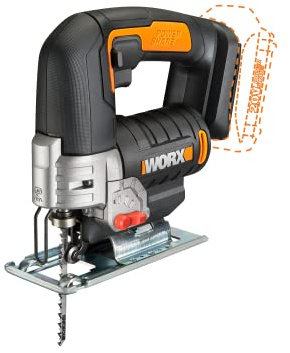 Worx 20V Power Share Jigsaw - WX543L.9 (Tool Only)