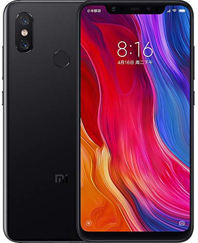 Xiaomi Mi 8 Dual SIM 128GB 6GB RAM Black (Reconditionné)