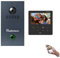 MATHFEL IP Video Türsprechanlage 1-Familienhaus in Anthrazit mit Einer personalisierten Gravur, Unterputz, 4,3'' Zoll Monitor, HD-Kamera 170°, Türöffner, Foto-/Video-Speicher, 1x4,3'' Monitor