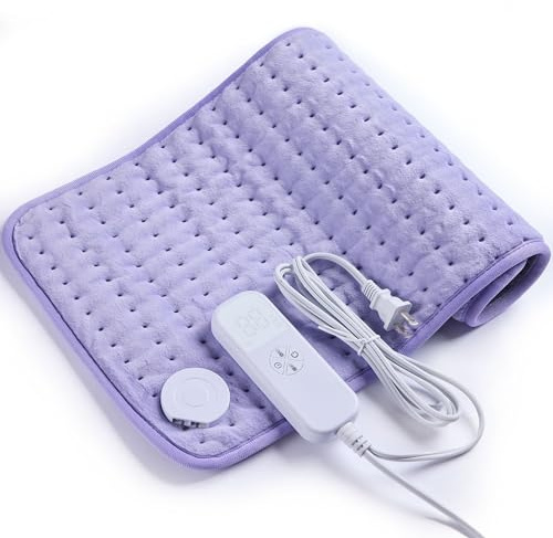 Heating Pad for Back Pain Cramps Relief - Electric Heating Pad for Neck/Shoulder/Muscle Pain - 6 Heat Settings, Auto Off, Moist Heat Options, Machine Washable, Christmas Gifts for Women Mom Wife - XL