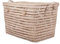 Cesta Mimbre Grande con Tapa (60 cm), Cajas Almacenaje Decorativas Estilo Boho Chic, Baul Almacenaje Dormitorio para Juguetes o Ropa de Cama, Cajas Organizadoras naturales