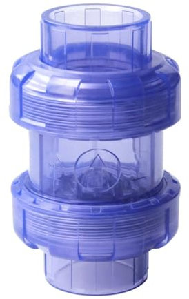 JOSUR Raccord de Tuyau de clapet Anti-Retour unidirectionnel en PVC, for vannes d'aquarium d'irrigation de Jardin(DIN 32mm)
